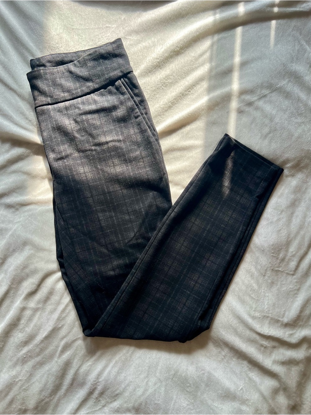Dalia Plaid Dress Pants Size S